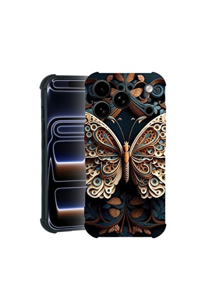 bestcase Θήκη TPU Pro Shock Συμβατή με Apple iPhone 17 Pro Max, με σχέδιο Πετ...
