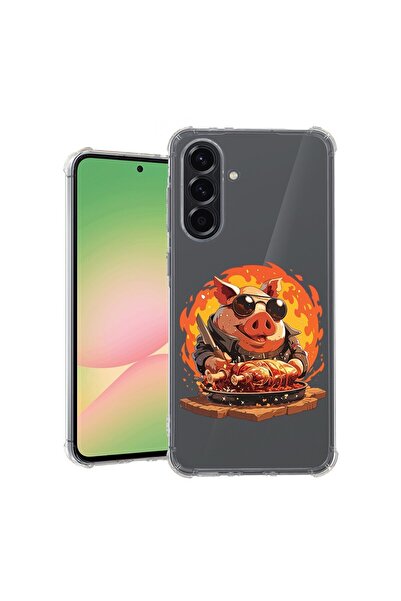bestcase Θήκη για Samsung Galaxy A56, Αντικραδασμική 1.5MM, Pig's Life, Προστ...