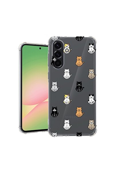 bestcase Θήκη για Samsung Galaxy A26, Αντικραδασμική 1.5MM, Σχέδιο γάτας, Προ...