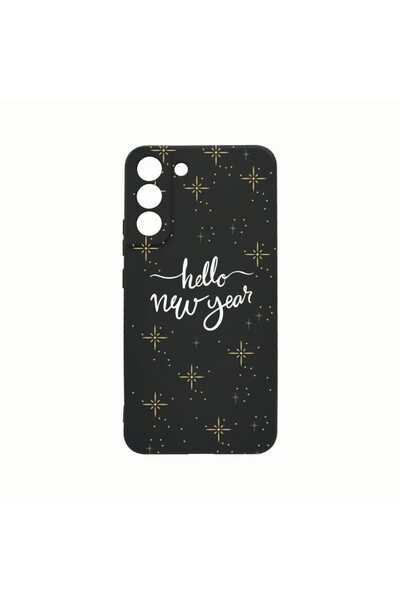 bestcase Θήκη σιλικόνης, Συμβατή με Samsung Galaxy S21, Καλή Χρονιά, Ανθεκτικ...