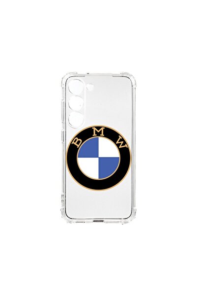 bestcase Husa Antișoc 1.5MM, Compatibilă cu Samsung Galaxy S23, Logo BMW clas...