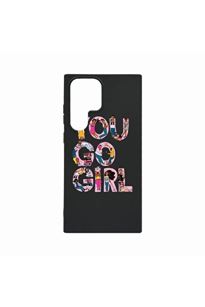 bestcase Θήκη, Συμβατή με Samsung Galaxy S23 Ultra, Girl Power, Ανθεκτική στη...