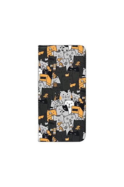 bestcase Θήκη καρτών συμβατή με Samsung Galaxy A36 5G, με σχέδιο γάτας, λειτο...