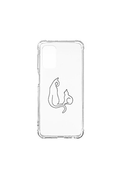 bestcase Husa Αντικραδασμική Συμβατή με Samsung Galaxy A32 5G, Αφηρημένη Γάτα...