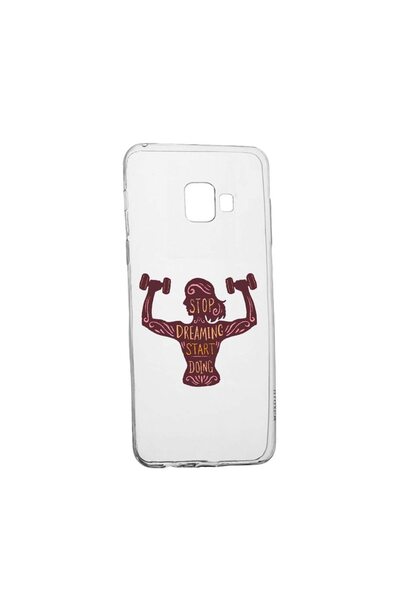 bestcase Θήκη σιλικόνης συμβατή με Samsung Galaxy J4 Plus 2018, Σταμάτα να ον...