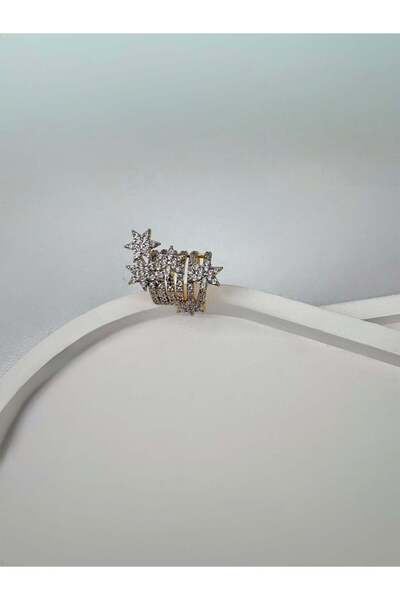 Kius Starry Silver Design Cartilage Earrings