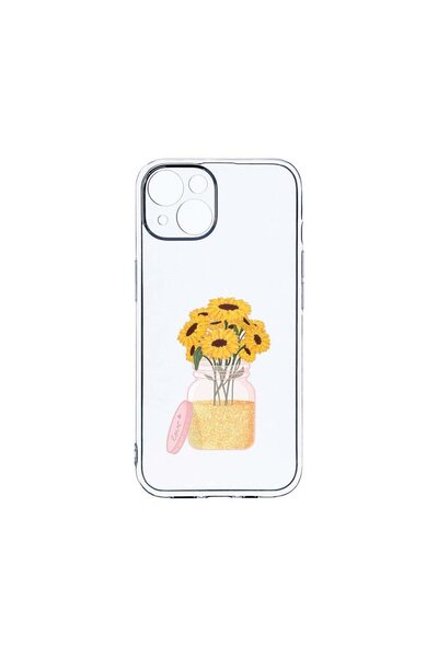 bestcase Διαφανής Θήκη Σιλικόνης 2MM, Συμβατή με Apple iPhone 14 Plus, Ηλιοτρ...