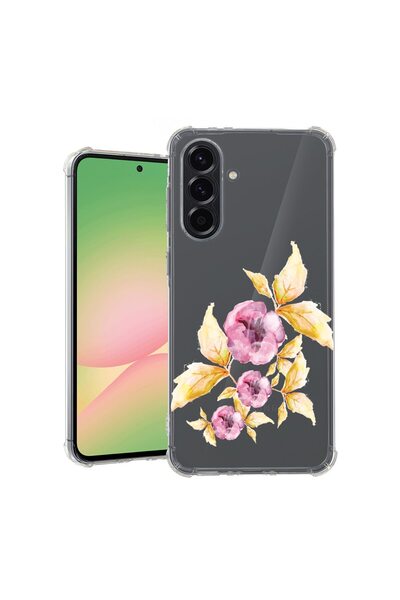bestcase Θήκη για Samsung Galaxy A56, Αντικραδασμική 1.5MM, Παστέλ Λουλούδια,...