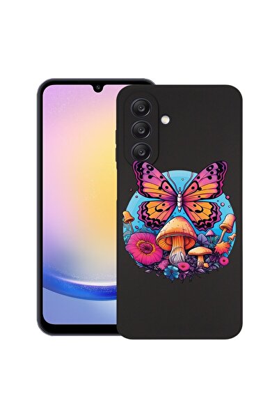 bestcase Husă pentru Samsung Galaxy A26, Culori de vis - Fluture, Silicon sub...