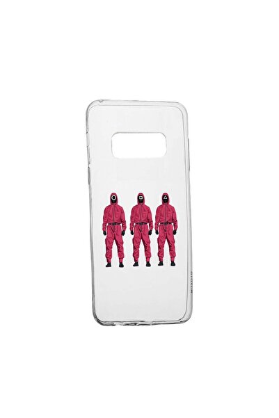 bestcase Θήκη σιλικόνης συμβατή με Samsung Galaxy S10 Plus, Squid Game - Μάσκ...