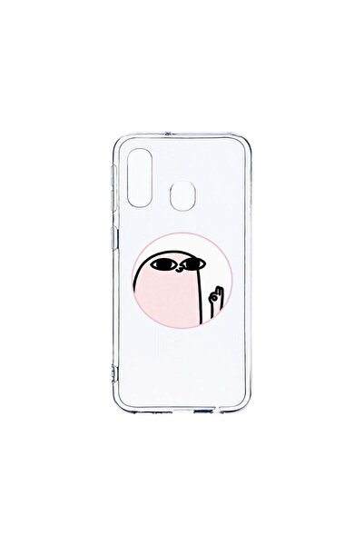 bestcase Διαφανής Θήκη Σιλικόνης 2MM, Συμβατή με Samsung Galaxy A40, Meme, Αν...
