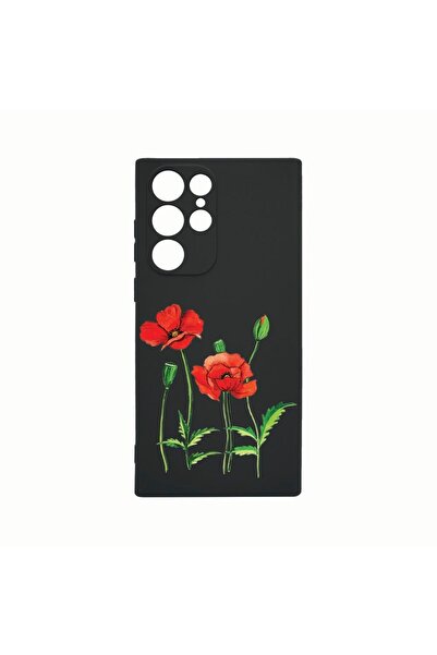 bestcase Θήκη Σιλικόνης, Συμβατή με Samsung Galaxy S22 Ultra, Κόκκινο Παπαρού...