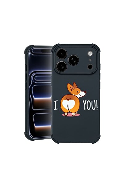 bestcase Θήκη TPU Pro Shock συμβατή με Apple iPhone 17 Pro, με χαριτωμένο σχέ...