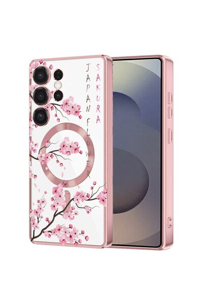 bestcase Πολυτελής Θήκη MagSafe, Συμβατή με Samsung Galaxy S24 Ultra, Δέντρα ...