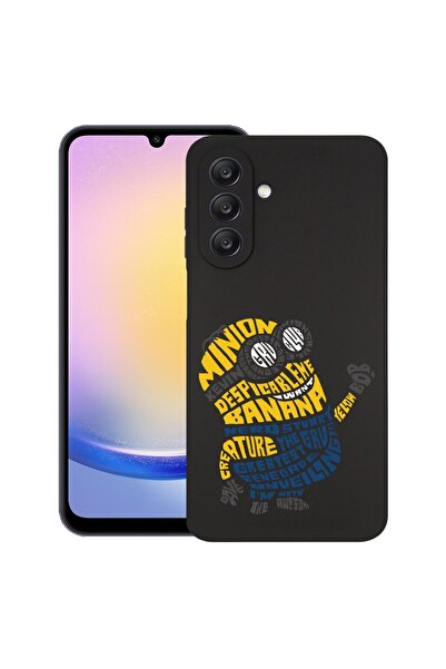 bestcase Θήκη για Samsung Galaxy A56, Καλλιγραφία Μίνιον, Λεπτή Σιλικόνη 0.8M...