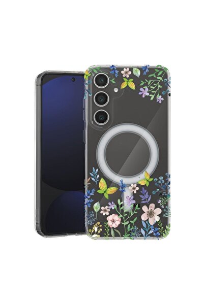 bestcase Θήκη για Samsung Galaxy S24, MagSafe Αντικραδασμική, Πεταλούδες και ...