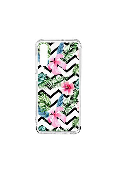 bestcase Husa Αντικραδασμική Θήκη Συμβατή με Samsung Galaxy A50, Τροπικό, Πολ...