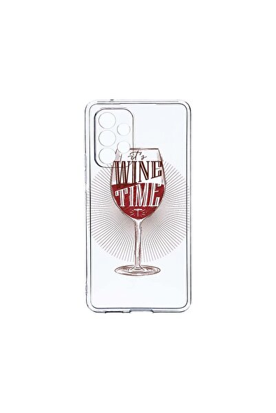bestcase Διαφανής Θήκη Σιλικόνης 2MM, Συμβατή με Samsung Galaxy A13 4G, Wine ...