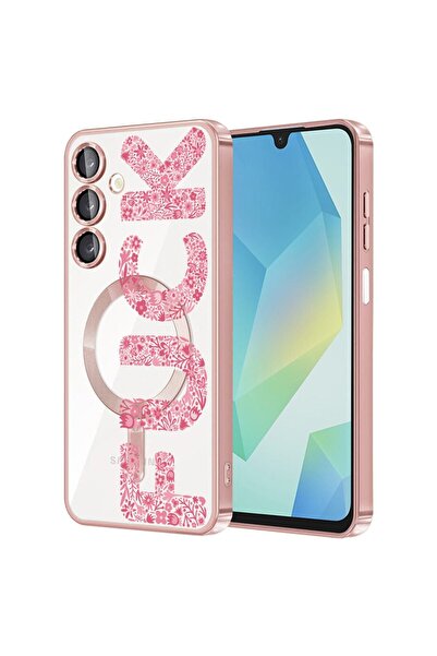 bestcase Πολυτελής Θήκη MagSafe, Συμβατή με Samsung Galaxy A16, Μήνυμα  "Rebe...
