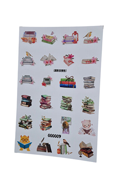 Fizello Σετ αυτοκόλλητων που έχει δημιουργείται για τους λάτρεις των βιβλίων ...