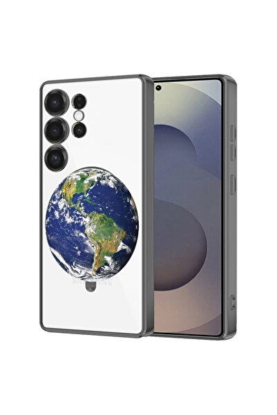 bestcase Πολυτελής Θήκη MagSafe, Συμβατή με Samsung Galaxy S24 Ultra, Πλανήτη...