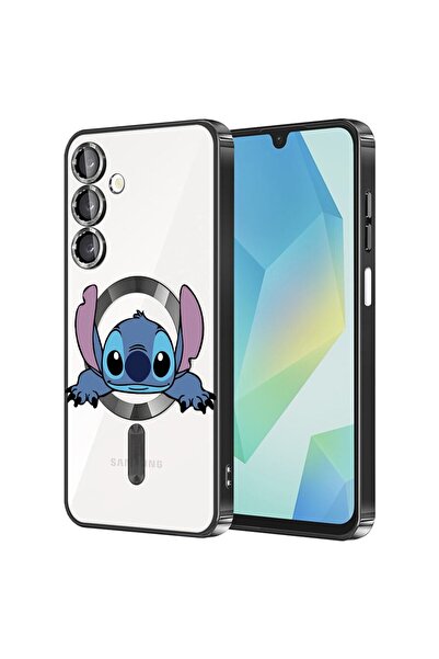 bestcase Πολυτελής Θήκη MagSafe, Συμβατή με Samsung Galaxy A16, Stitch, Εξαιρ...