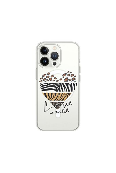 bestcase Θήκη MagSafe Αντικραδασμική, Συμβατή με Apple iPhone 13 Pro, Love Is...