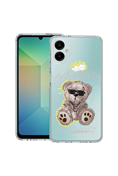 bestcase Калъф за Samsung Galaxy A06 5G, Удароустойчив 1.5ММ, Мечето тръгни м...