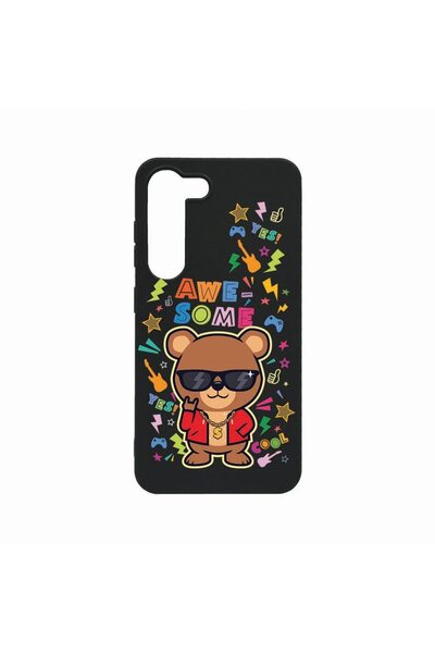 bestcase Θήκη, Συμβατή με Samsung Galaxy S23 Plus, Υπέροχο Αρκουδάκι, Ανθεκτι...