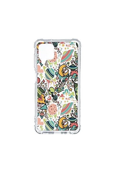 bestcase Αντικραδασμική Θήκη Συμβατή με Samsung Galaxy A12, Σχέδιο Σύμπαν, Πλ...