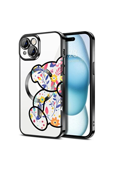 bestcase Πολυτελής Θήκη MagSafe, Συμβατή με Apple iPhone 14 Plus, Αρκουδάκι μ...