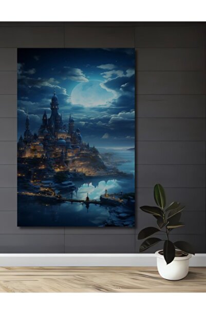 Teona Ahşap Μυστηριώδες Σανδροφόρο Σπίτι με Θέα στο Κάστρο, Ξύλινο Διακοσμητι...