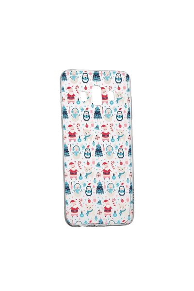 bestcase Husa Silicon Compatibila Cu Samsung Galaxy J6 Plus 2018, Christmas O...