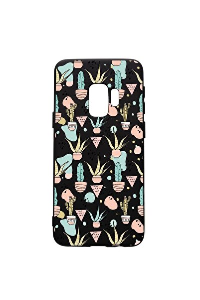 bestcase Θήκη σιλικόνης premium συμβατή με Samsung Galaxy S9, Κάκτος, με υφασ...