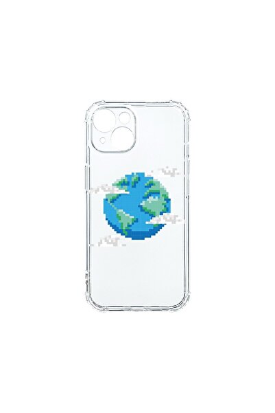 bestcase Husa Anti Shock 1.5MM, compatibilă cu Apple iPhone 14 Plus, Minecraf...
