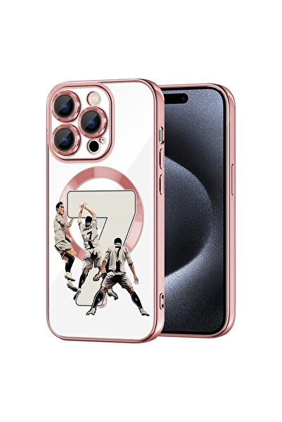 bestcase Πολυτελής Θήκη MagSafe, Συμβατή με Apple iPhone 13 Pro, Ronaldo 7, Ε...