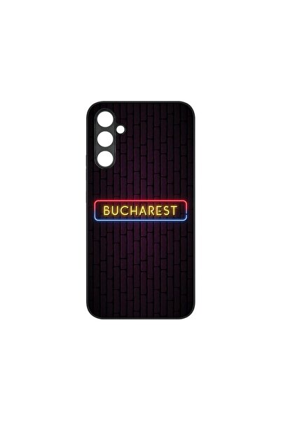 bestcase Λεπτή Γυάλινη Θήκη, Συμβατή με Samsung Galaxy A04s, Νυχτερινή Ζωή Βο...