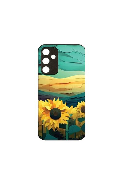 bestcase Θήκη MaxSafe, Συμβατή με Samsung Galaxy A25, Σχέδιο Ηλιοτρόπιο, Χρώμ...