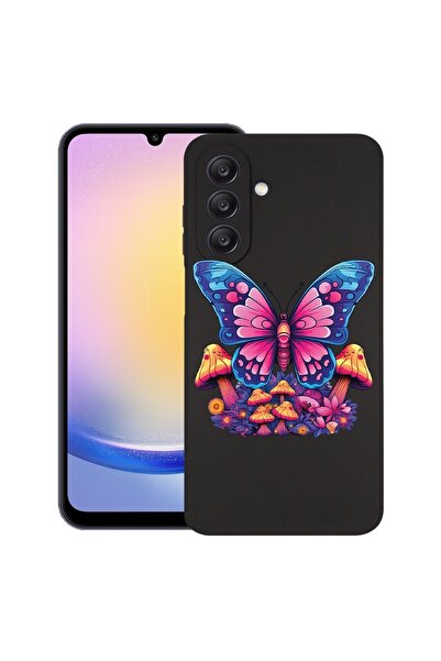 bestcase Husă pentru Samsung Galaxy A26, Culori de vis - Fluture, Silicon sub...