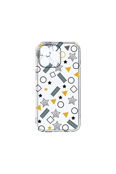 bestcase Διαφανής Θήκη Σιλικόνης 2MM, Συμβατή με Apple iPhone 14 Pro, Γεωμετρ...