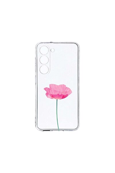 bestcase Διαφανής Θήκη Σιλικόνης 2MM, Συμβατή με Samsung Galaxy S23, Ροζ - Πα...