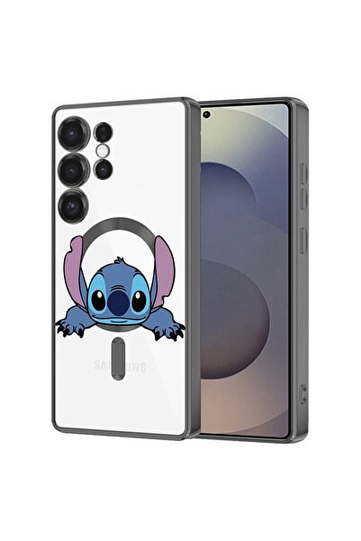 bestcase Πολυτελής Θήκη MagSafe, Συμβατή με Samsung Galaxy S24 Ultra, Stitch,...