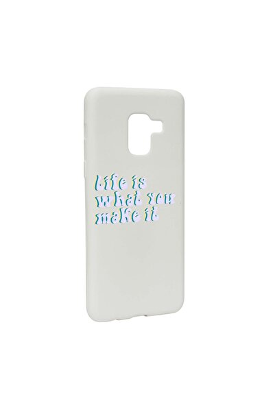 bestcase Προστατευτική θήκη με την επιγραφή  "Life is message ", για Samsung ...