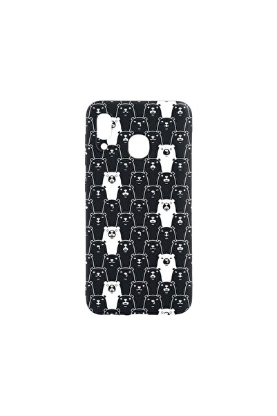 bestcase Λεπτή Θήκη Σιλικόνης 0.8MM, Συμβατή με Samsung Galaxy A40, Σχέδιο Αρ...