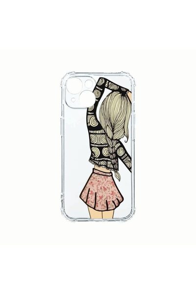 bestcase Husa Anti Shock din silicon, Compatibila Cu Apple iPhone 14 Plus, Gi...