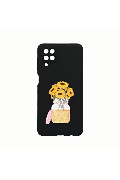 bestcase Husa Silicon, Compatibila Cu Samsung Galaxy A12, Sun Flower, Reziste...