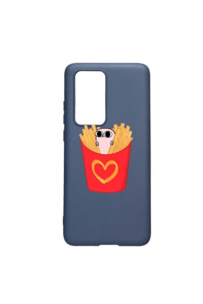bestcase Husa Silicon I Love Chips, compatibila cu Huawei P Smart (2021), rez...