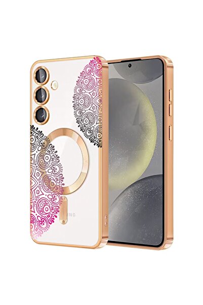 bestcase Πολυτελής Θήκη MagSafe, Συμβατή με Samsung Galaxy A16, Αφηρημένο Σχέ...