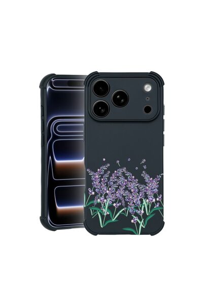 bestcase Husa TPU Pro Shock Compatibila cu Apple iPhone 17 Pro, cu Design Lav...