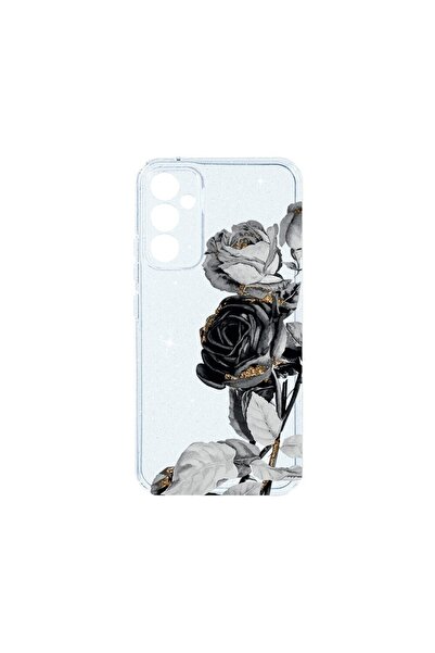 bestcase Θήκη Crystal Glitter 2MM, Συμβατή με Samsung Galaxy A14 5G, Μαύρο Ρο...